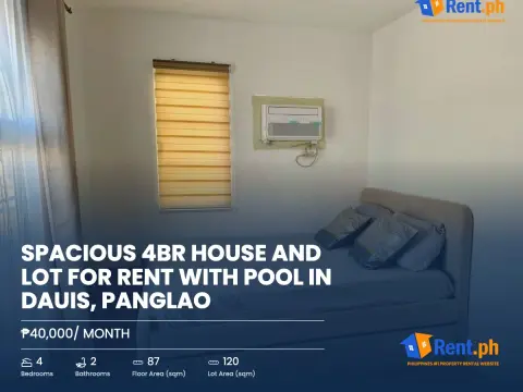 spacious-4br-house-and-lot-for-rent-with-pool-in-dauis-panglao-for-rent