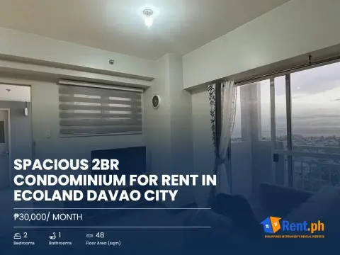 spacious-2br-condominium-for-rent-in-ecoland-davao-city-for-rent