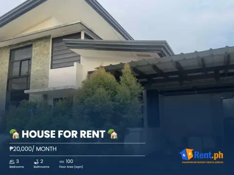 🏡 HOUSE FOR RENT 🏡