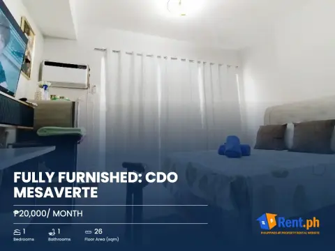 fully-furnished-cdo-mesaverte-for-rent