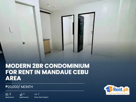 Modern 2BR Condominium For Rent in Mandaue Cebu Area