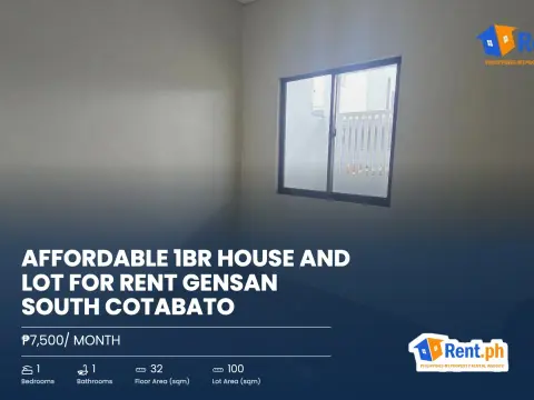 affordable-1br-house-and-lot-for-rent-gensan-south-cotabato-for-rent