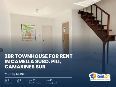 2br-townhouse-for-rent-in-camella-subd-pili-camarines-sur-for-rent