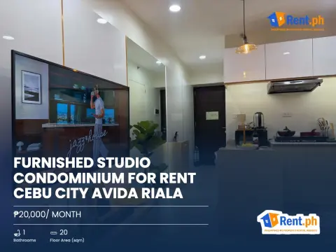 furnished-studio-condominium-for-rent-cebu-city-avida-riala-for-rent