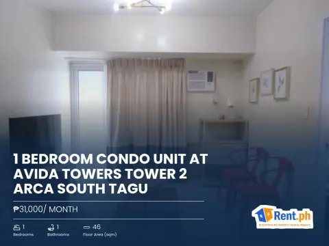 1-bedroom-condo-unit-at-avida-towers-tower-2-arca-south-tagu-for-rent