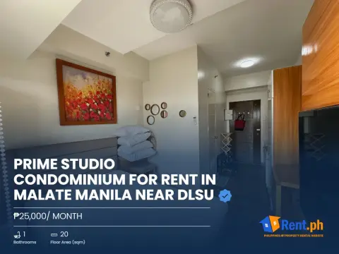 prime-studio-condominium-for-rent-in-malate-manila-near-dlsu-for-rent
