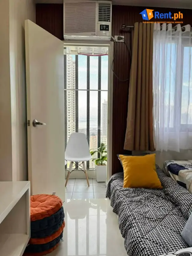 Modern Studio Condominium For Rent in Malate Manila with Balcony - Secondary Image