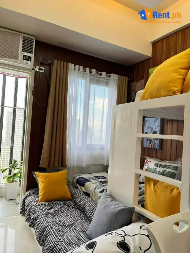 Modern Studio Condominium For Rent in Malate Manila with Balcony - Secondary Image