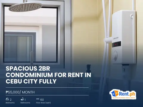 Spacious 2BR Condominium For Rent in Cebu City Fully