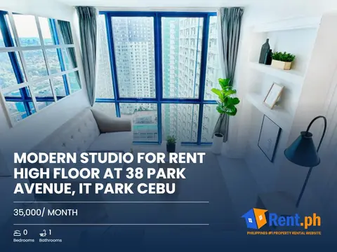 modern-studio-for-rent-high-floor-at-38-park-avenue-it-park-cebu-for-rent