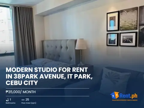modern-studio-for-rent-in-38park-avenue-it-park-cebu-city-for-rent