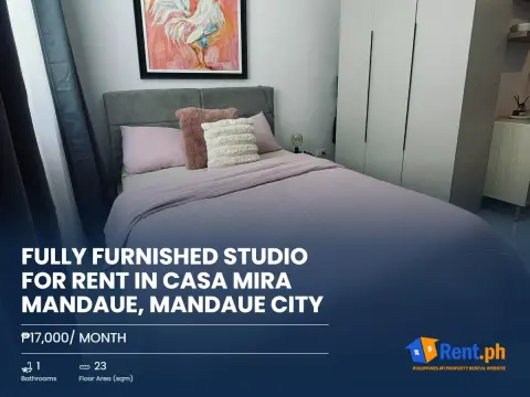 fully-furnished-studio-for-rent-in-casa-mira-mandaue-mandaue-city-for-rent
