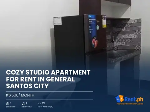 Cozy studio Apartment For Rent in General Santos City