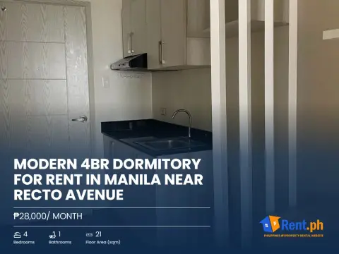 modern-4br-dormitory-for-rent-in-manila-near-recto-avenue-for-rent