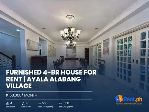 furnished-4-br-house-for-rent-ayala-alabang-village-for-rent