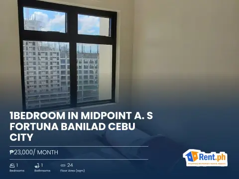 1bedroom in midpoint a. s Fortuna banilad cebu city