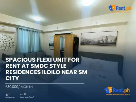 spacious-flexi-unit-for-rent-at-smdc-style-residences-iloilo-near-sm-city-for-rent