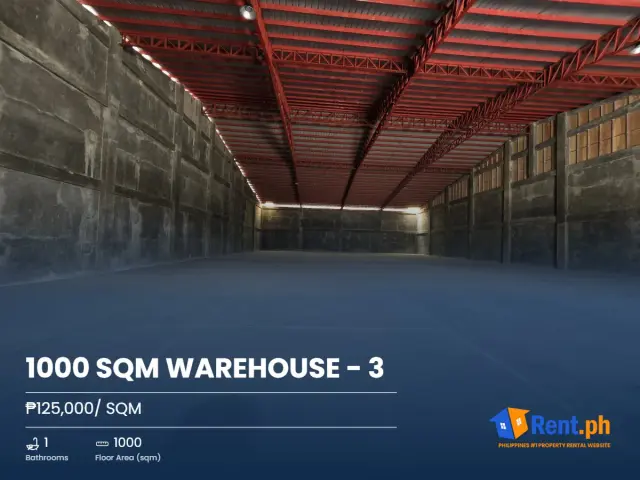1000 SQM WAREHOUSE - 3 - Secondary Image