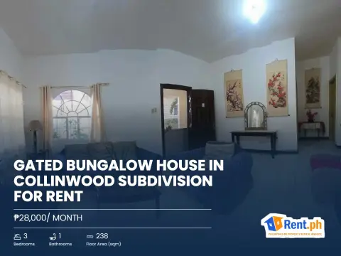 Gated Bungalow House In Collinwood Subdivision For Rent