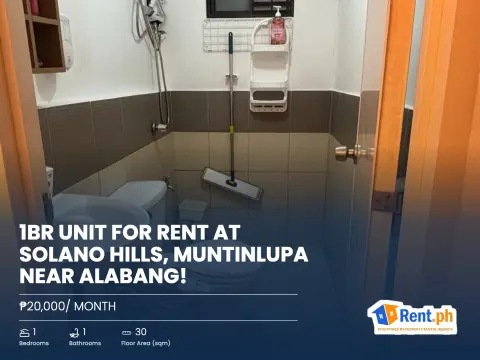 1br-unit-for-rent-at-solano-hills-muntinlupa-near-alabang-for-rent