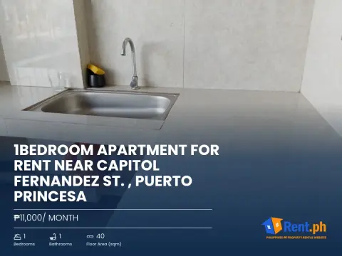 1bedroom-apartment-for-rent-near-capitol-fernandez-st-puerto-princesa-for-rent