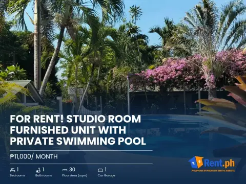 for-rent-studio-room-furnished-unit-with-private-swimming-pool-for-rent