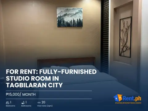 for-rent-fully-furnished-studio-room-in-tagbilaran-city-for-rent