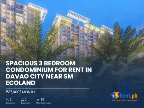 spacious-3-bedroom-condominium-for-rent-in-davao-city-near-sm-ecoland-for-rent