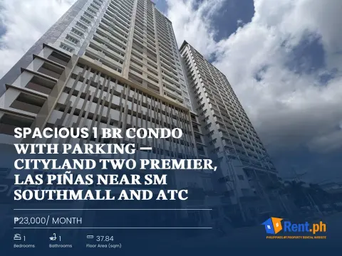 spacious-1-br-condo-with-parking-cityland-two-premier-las-pias-near-sm-southmall-and-atc-for-rent