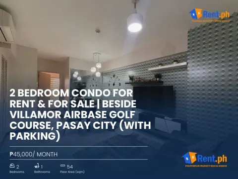 2-bedroom-condo-for-rent-and-for-sale-beside-villamor-airbase-golf-course-pasay-city-with-parking-for-rent
