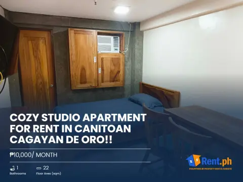 cozy-studio-apartment-for-rent-in-canitoan-cagayan-de-oro-for-rent