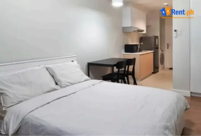 Fully Furnished Studio Condominium For lease inArton in Katipunano QC - Secondary Image