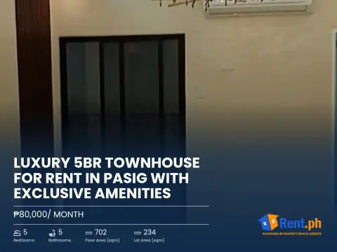 luxury-5br-townhouse-for-rent-in-pasig-with-exclusive-amenities-for-rent