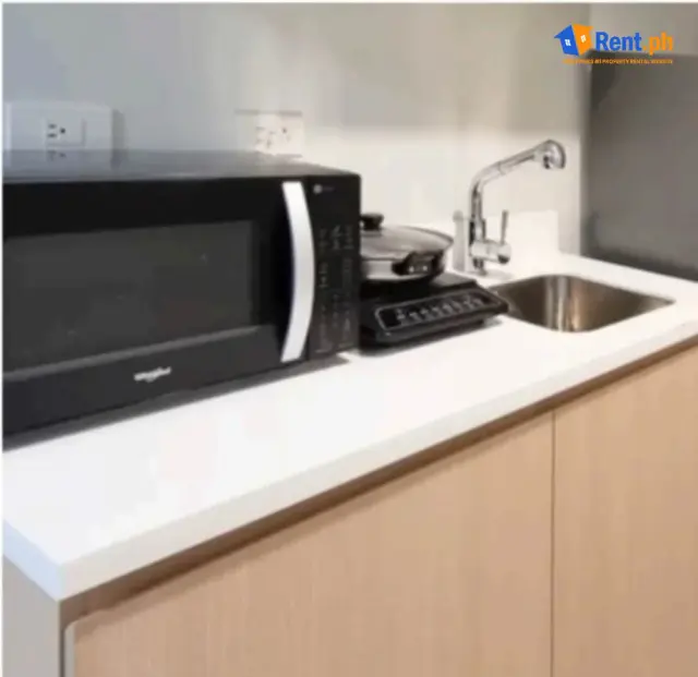 Fully Furnished Studio Condominium For lease inArton in Katipunano QC - Secondary Image