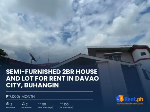 semi-furnished-2br-house-and-lot-for-rent-in-davao-city-buhangin-for-rent