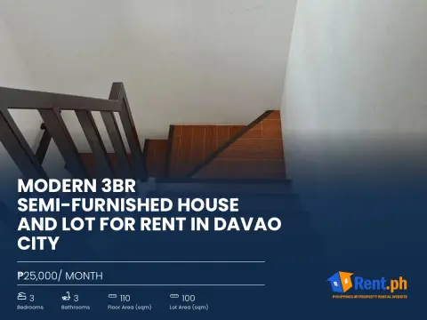 modern-3br-semi-furnished-house-and-lot-for-rent-in-davao-city-for-rent