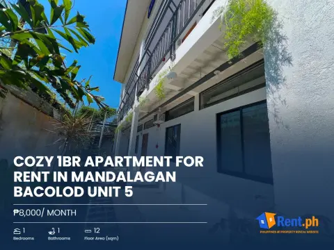 Cozy 1BR Apartment For Rent in Mandalagan Bacolod Unit 5