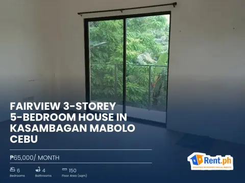 Fairview 3‑Storey 5‑Bedroom House in Kasambagan Mabolo Cebu
