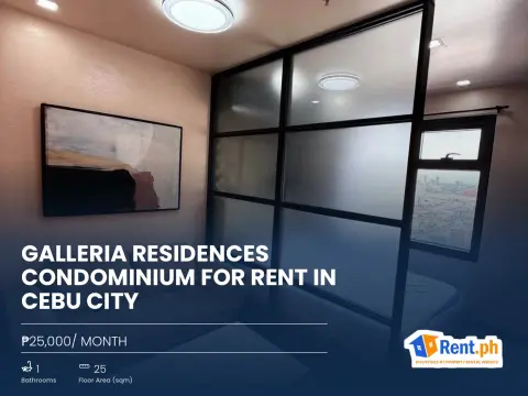 Galleria Residences Condominium for RENT in Cebu City