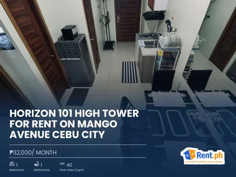 Horizon 101 High Tower for rent on Mango Avenue Cebu city