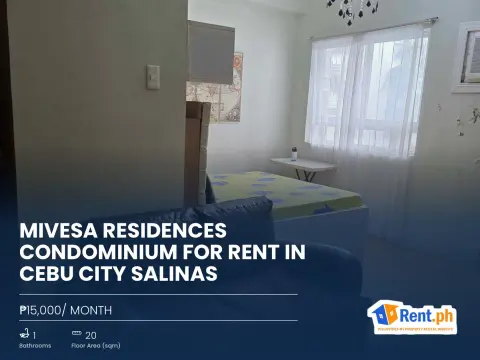 Mivesa Residences Condominium For Rent in Cebu City Salinas