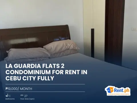La Guardia Flats 2 Condominium For Rent in Cebu City Fully
