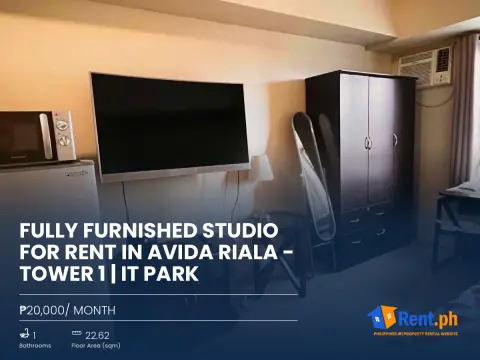 fully-furnished-studio-for-rent-in-avida-riala-tower-1-it-park-for-rent