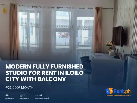 modern-fully-furnished-studio-for-rent-in-iloilo-city-with-balcony-for-rent
