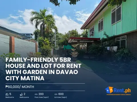 family-friendly-5br-house-and-lot-for-rent-with-garden-in-davao-city-matina-for-rent