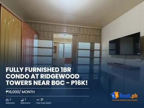 fully-furnished-1br-condo-at-ridgewood-towers-near-bgc-p16k-for-rent