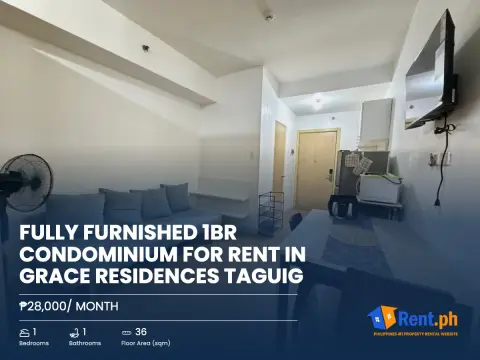 fully-furnished-1br-condominium-for-rent-in-grace-residences-taguig-for-rent