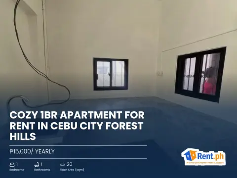 Cozy 1BR Apartment For Rent in Cebu City Forest Hills