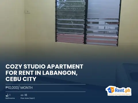 Cozy Studio Apartment For Rent in Labangon, Cebu City