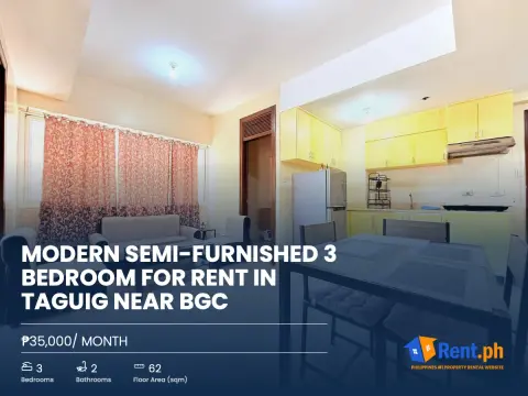 modern-semi-furnished-3-bedroom-for-rent-in-taguig-near-bgc-for-rent
